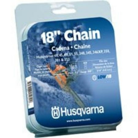 HUSQVARNA FOREST & GARDEN - Chain Saw Chain, Narrow Kerf, 18-In.
