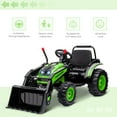 thumbnail image 3 of Aosom 6V Kids Ride on Excavator, Rechargeable Battery Powered Electric Ride on Construction Truck w/ High/Low Speed, Sound, Headlights, Green, 3 of 9