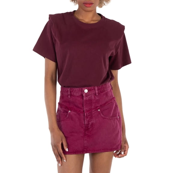 Isabel Marant Etoile Zelitos Cotton T-Shirt, Size X-Small