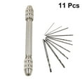 thumbnail image 3 of IDEANATEGRATE 1Pcs Double Heads Hand Drill Tool Mini Steel for and DIY Enthusiasts, 3 of 8
