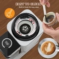 thumbnail image 3 of Conical Burr Coffee Grinder Electric, Espresso Coffee Bean Grinder for Home Use Adjustable 48 Grind Settings, 35s Precision Timer, Stainless Steel, A, 3 of 9