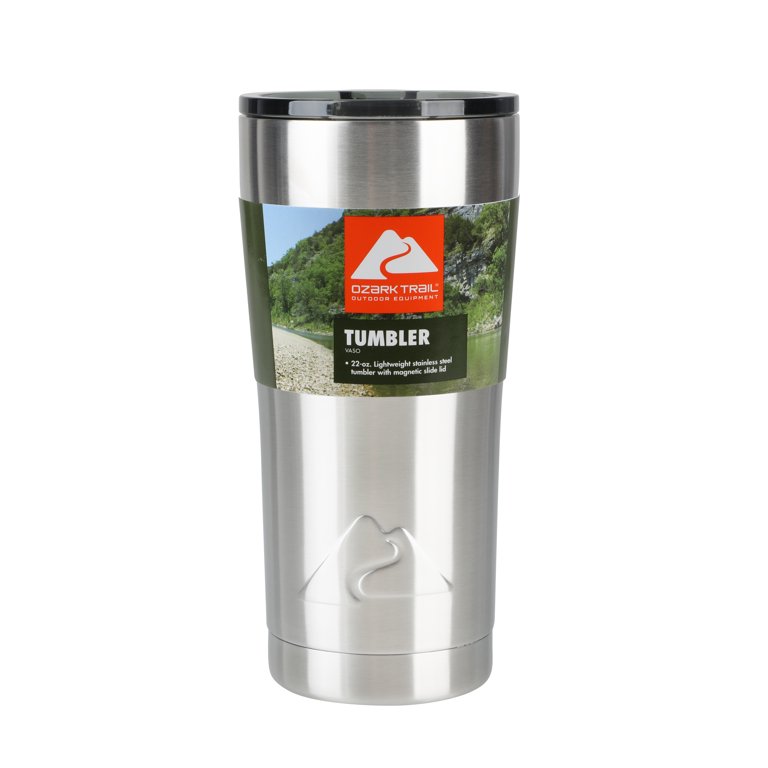 Ozark Trail Double 22oz Wall Vacuum Sealed Stainless Steel Tumbler