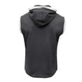 thumbnail image 5 of Afdoent Mens Tank Tops Male Gym Vest Training Sleeveless Vest Heavy Summer Sport Fitness Hooded Vest For Men Fashion, 5 of 7