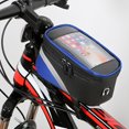 thumbnail image 5 of Bolsa De Bicicleta MTB Bike Bag Front Top Tube Pantalla táctil Funda para teléfono móvil (Azul) Tmvgtek Accesorios para bicicletas, 5 of 5