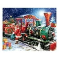 thumbnail image 1 of Kit de Pintura de Diamante 5D DIY Por Número, Hermosa Imagen de Navidad para Adultos Principiantes Baoblaze Pintura de Diamante Navidad, 1 of 5
