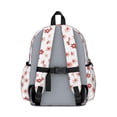 thumbnail image 3 of Pioneer Flower Floral Print Pattern Cute School Backpack with Padded Back and Adjustable Shoulder Straps 13.4"x11"x4.7", 3 of 5