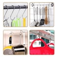 thumbnail image 4 of Ganchos en S de acero inoxidable de 4.9" para colgar en cocina, baño, dormitorio, cuarto de almacenamiento, uso exterior, múltiples usos, 2 piezas, 4 of 4