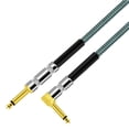 thumbnail image 1 of Cable de guitarra CUTICAT Reducción de ruido 3M 6,5 mm Duradero Ángulo a Cable de instrumento CUTICAT Cable de audio, 1 of 8