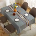 thumbnail image 1 of Nappe de Table à Manger Nappe Sans Rinçage Anti-Huile Imperméable Anti-Brûlure Luxe Léger Style PC Nappe en Tissu, 1 of 7