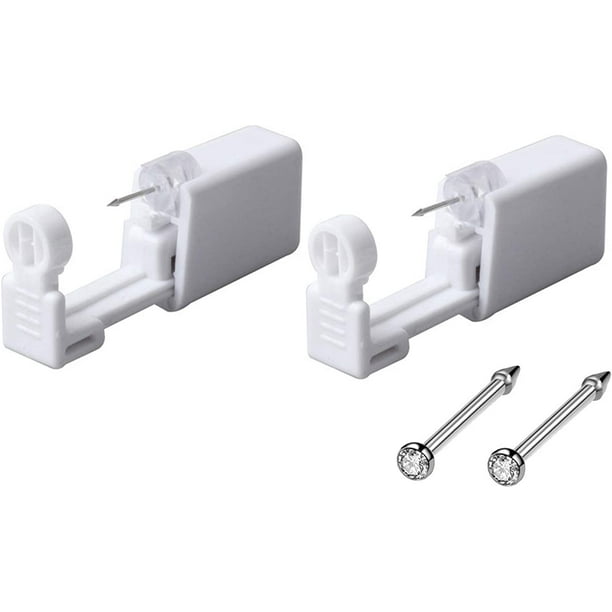 Nose Piercing Kit 20G Nose Stud Disposable Self Ear Nose Piercing Gun