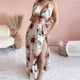 thumbnail image 2 of Vestido largo de verano HUOGUO sin mangas con estampado de flores para mujer, 2 of 5