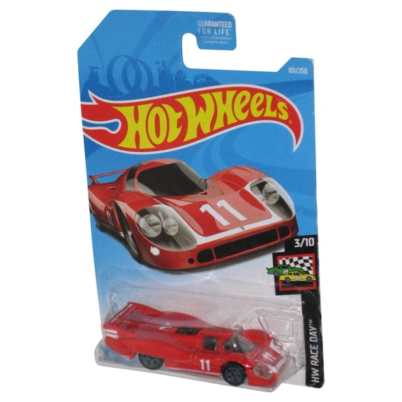 Hot Wheels HW Race Day Red Porsche 917 LH (2017) Mattel Toy Car 101/250