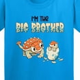 thumbnail image 4 of Inktastic I'm the Big Brother Ankylosaurus Bros Youth T-Shirt, 4 of 5