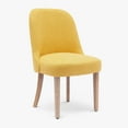 thumbnail image 4 of WestinTrends Genevieve Mid-Century Modern Curveback Boucle Dining chair set, Mustard, 4 of 12
