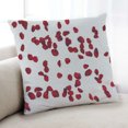 thumbnail image 1 of Ahgly Company Coussin d'Intérieur Plantes Fleurs, 18 Pouces par 18 Pouces, 1 of 6