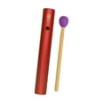thumbnail image 4 of Milaget Wah Wah Tube Instrument de Percussion à Main en Aluminium pour Performance KTV Adultes Rouge, 4 of 9