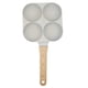 thumbnail image 4 of Sartén antiadherente de 4 agujeros para huevos, hamburguesas, Mini sartén para tortilla de 4 tazas con mango para Cocina de Inducción de fondo plano Universal, 4 of 8