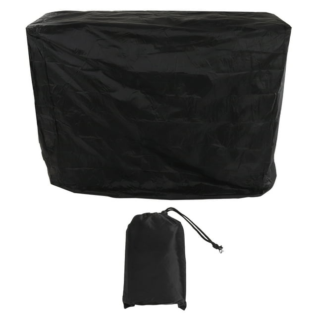 Housse Anti-Poussière de Table de Pong, Imperméable à l'Eau Résistant aux Intempéries Housse de Tennis de Table Extérieure Portable 190 Enduit d'Argent Respirant pour l'Extérieur 155x75x144cm / 61,0x29.5x56.7in, 155x75x150cm