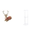 thumbnail image 1 of Escultura De Alce De Reno Acrílico, Adorno De Mesa, Figura De Ciervo, Estatua Para Sala De Estar, Oficina, Dormitorio, Casa De Campo, Decoración De Espacios Pequeños, Mesita De Noche, 1 of 8