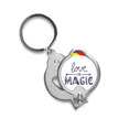 thumbnail image 1 of Love Is Magic Cute Quote Style Nail Clippers Sharp Fingernail Stainless Steel Cutter, 1 of 3