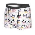 thumbnail image 2 of Wukai Cute Dog Print Men’s Underwear Breathable Boxer Briefs,&nbsp;Moisture Wicking & Breathable-, 2 of 7