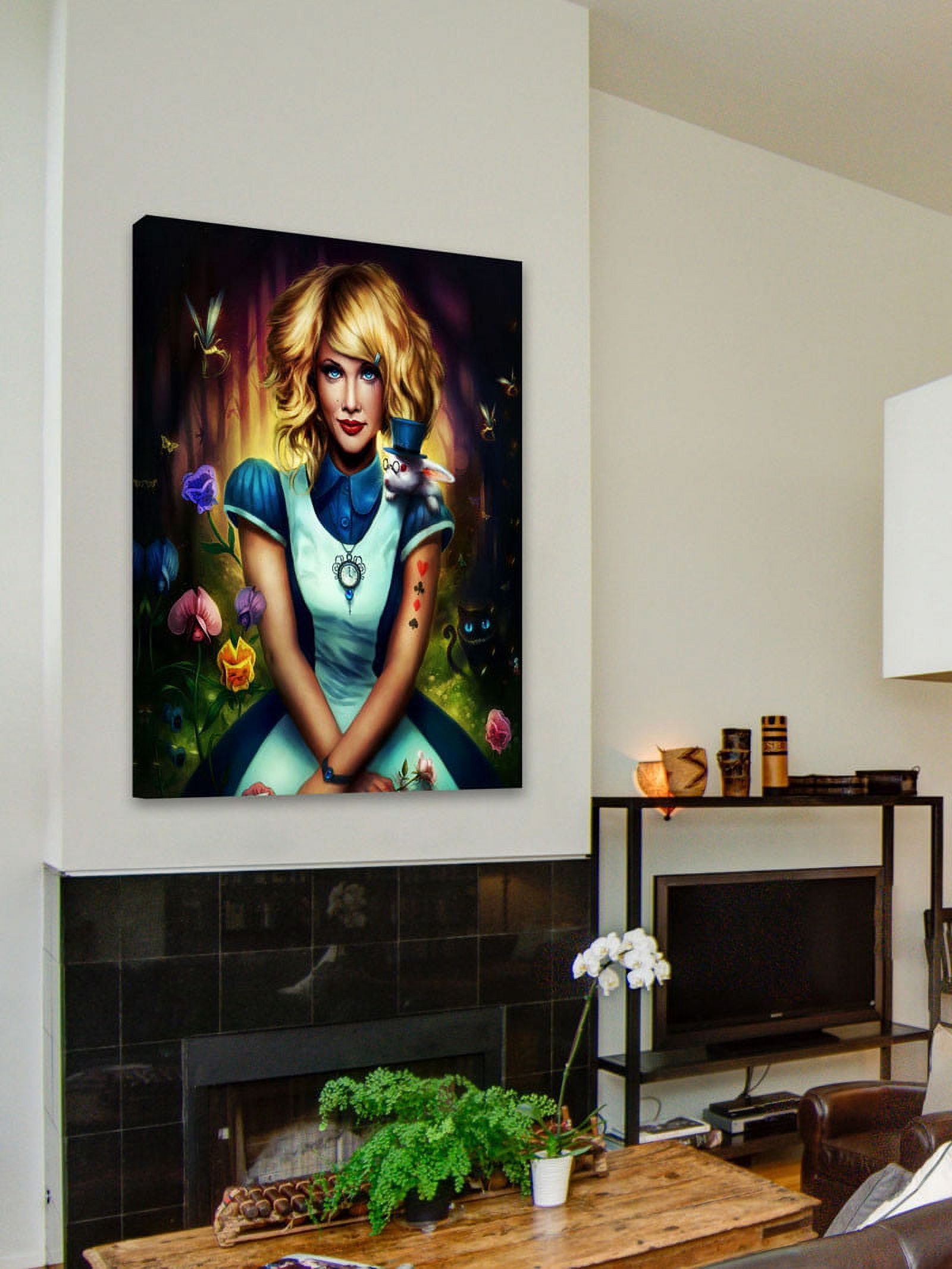 Marmont Hill "Alice in Wonderland" Painting Print on Canvas