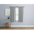 thumbnail image 1 of Eclipse Zana Trellis 63" Blackout Rod Pocket Window Panel, 1 of 3
