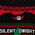 thumbnail image 3 of Ripple Junction The Office Dunder Mifflin Silent Dwight Elf Ugly Christmas Sweater Multicolor, 3 of 7