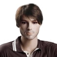 thumbnail image 4 of Cptfadh 1 Wig Festival Wig Men Short Hair Perfect Cosplay for Carnivals Fashion Party Wig Lace Front Wigs Human Hair Wig Cap Glueless Wig Hair Topper Headband Wig Human Hair Wigs Wig Band Braided Wigs, 4 of 9