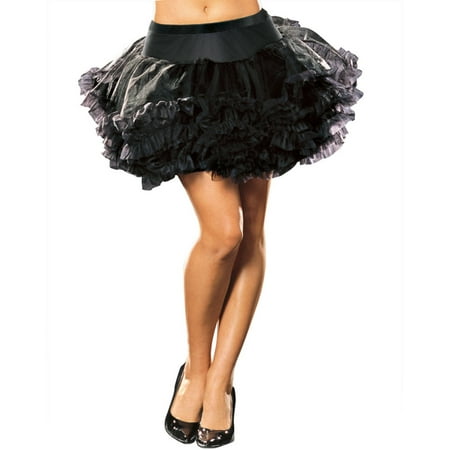 Ursula Petticoat Black Adult Halloween Accessory