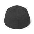 thumbnail image 4 of Closed-Back Structured Cap | Flexfit 6277 (Dark Grey, S/M), 4 of 4
