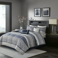 thumbnail image 2 of Madison Park Luxury Comforter Set - Cal King - Navy, 2 of 5