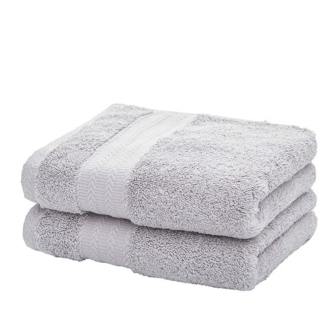Toallas de mano Leisoft, algodón suave y absorbente, 14 x 29 cm, paquete de 2