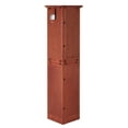 thumbnail image 5 of CQSXDA 72” Modern Farmhouse Corner Storage Cabinet 4 Tall Kitchen Cabinet, 5 of 13