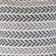 thumbnail image 7 of Ox Bay Ariya Gray/Black Chevron Cotton Adult Decorative Throw Pillow, 7 of 7