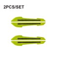 thumbnail image 3 of ruzhgo Pack of 2 Car Rearview Mirror Stickers Warning Rear View Strip Decorative Night Driving Tape PP Waterproof Decal Reflector Red Green, 3 of 6