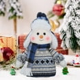 thumbnail image 5 of Eosunjian Christmas Snowman Doll Plush Toy Stuffed Snowman Figurine Xmas Ornaments for Home Decorations Tabletop Centerpieces Fireplace Party, 5 of 13