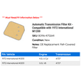 thumbnail image 2 of Automatic Transmission Filter Kit - Compatible with 1972 International M1200, 2 of 2