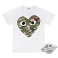 thumbnail image 1 of Cdg Chemise Imprimée Cœur Camo comme des Garcons, Chemise Emblème Cœur Rouge - Blanc - P, 1 of 3