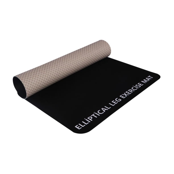 Tapis D'exercice Antidérapant Pour Jambes – Protection De Sol Pour Vélo Elliptique, Pédalier Sous Bureau, Stable, Facile à Nettoyer, Caoutchouc