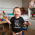 thumbnail image 2 of Toddler Tiny Tornado T Shirt Funny Chaos Crazy Littke Kid Graphic Novelty Tee, 2 of 8