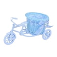thumbnail image 7 of OIUR Bicycle Artificial Woven Flower Basket Tricycle Planter Large Capacity Multi-Function Decorative Nostalgic Plant Rack Flower Stand, 7 of 7