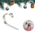 thumbnail image 3 of Soporte para medias navideñas, ganchos para chimenea, compatible con suministros de decoración navideña para fiestas, 3 of 5