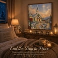 thumbnail image 4 of 2026 Pearl Diamond Painting Art Kit, Relaxing DIY Gem Craft Set with All Tools Included, Great for Adults Hobbyists Leisure Activity (Snowy Church), 4 of 8