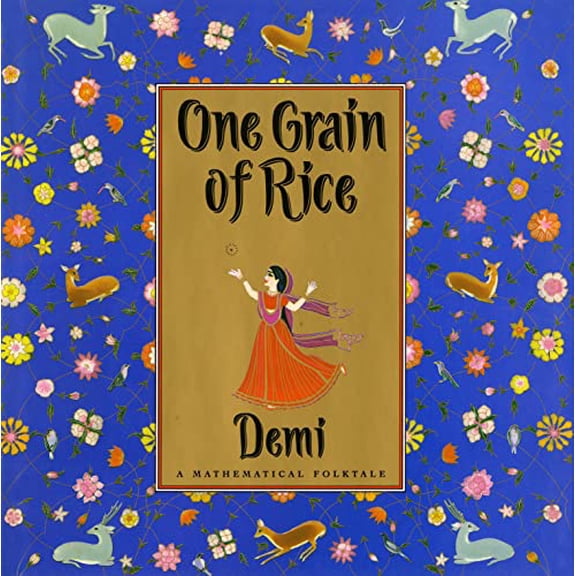 Pre-Owned One Grain of Rice: A Mathematical Folktale (Hardcover) 059093998X 9780590939980