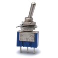 thumbnail image 1 of ON-ON Mini 2 Way 3 Pin Electric Guitar Toggle Switch Pickup Selector Tone Switch Copper Knob For Electric Guitar Replacement Blue, 1 of 10