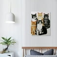 thumbnail image 3 of Nawypu Barbara Keith 'American Shorthair Illustration' Canvas Art, 3 of 4