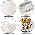 thumbnail image 3 of Cuddly Cub Halloween Funny Canvas Bag Gift For Women Canvas Bag 2Pcs, 3 of 5