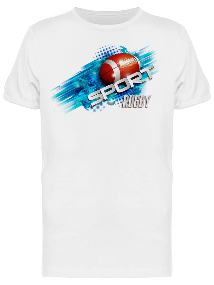 Rugby Ball TShirt Men Image by Shutterstock, Male 3XLarge