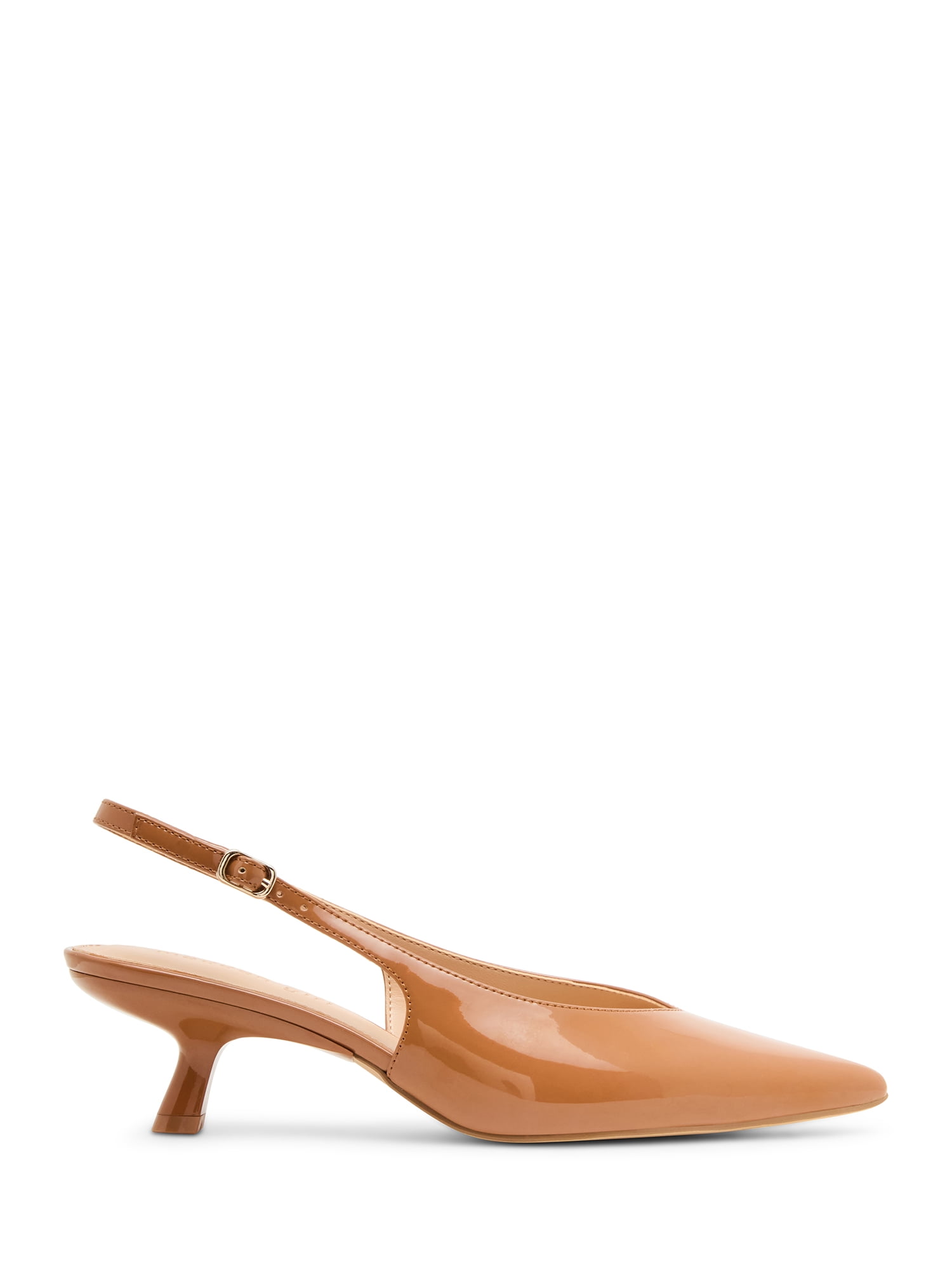 Madden Girl Women's Kittenn Slingback Kitten Heel